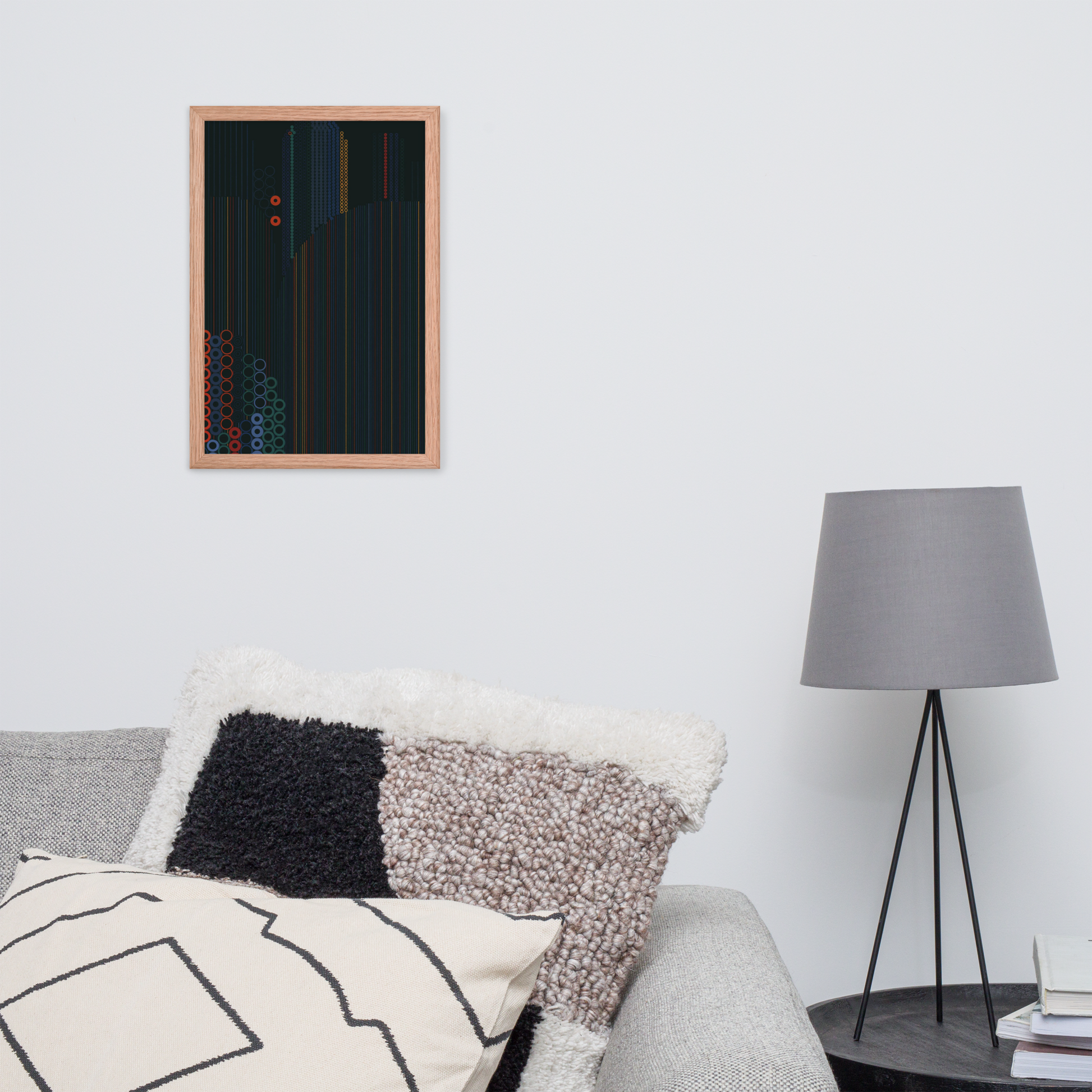Cities - Framed poster - mudfm