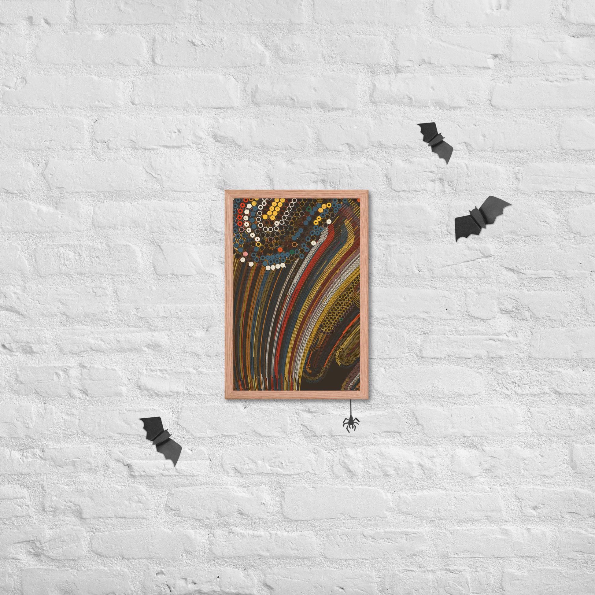 Upward - Framed poster - mudfm