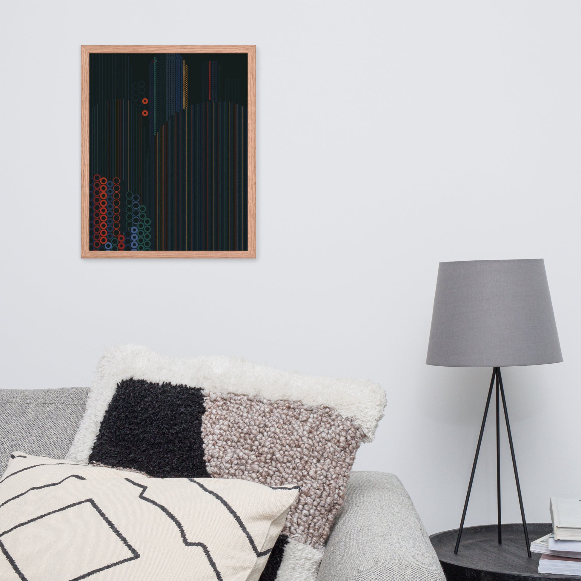 Cities - Framed poster - mudfm