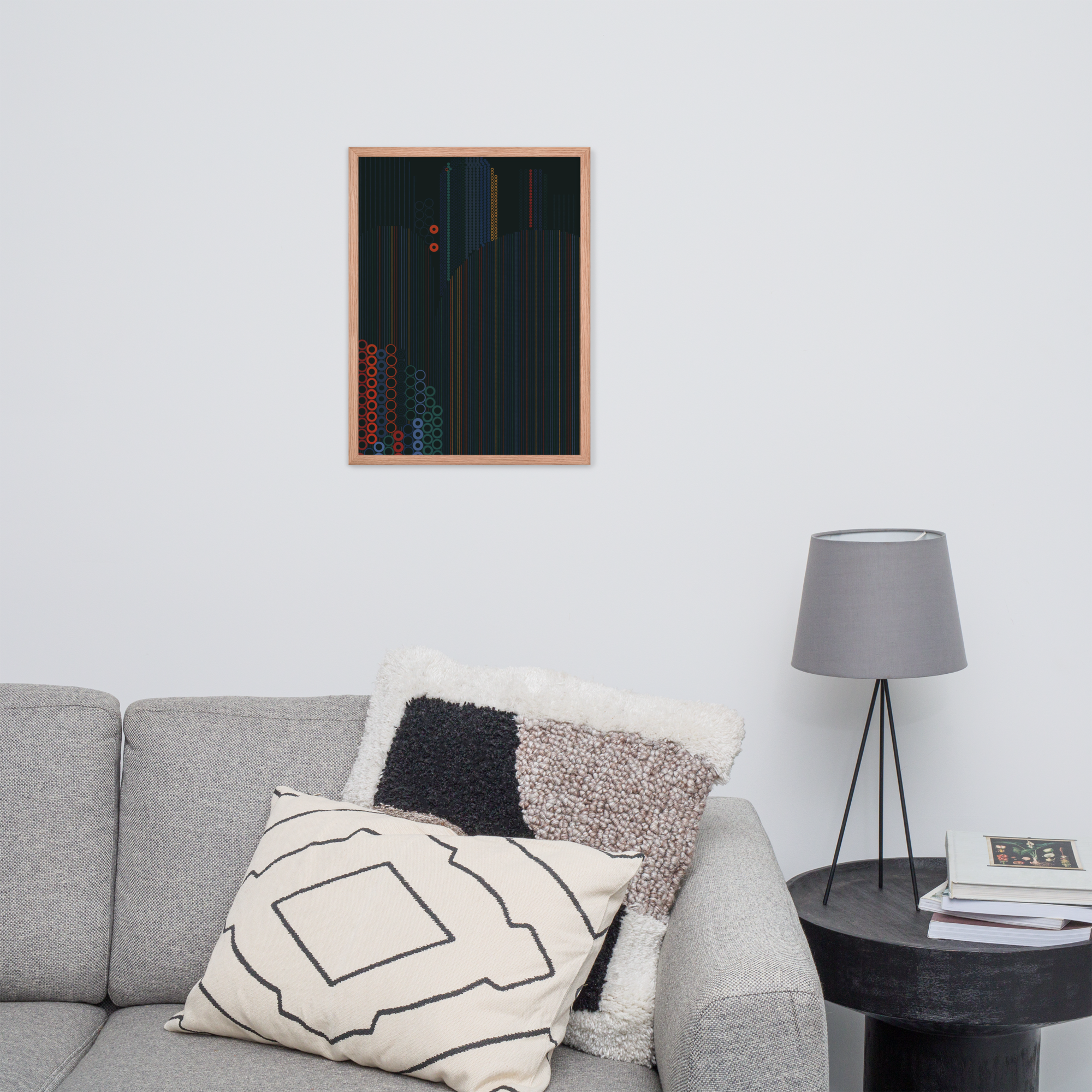 Cities - Framed poster - mudfm