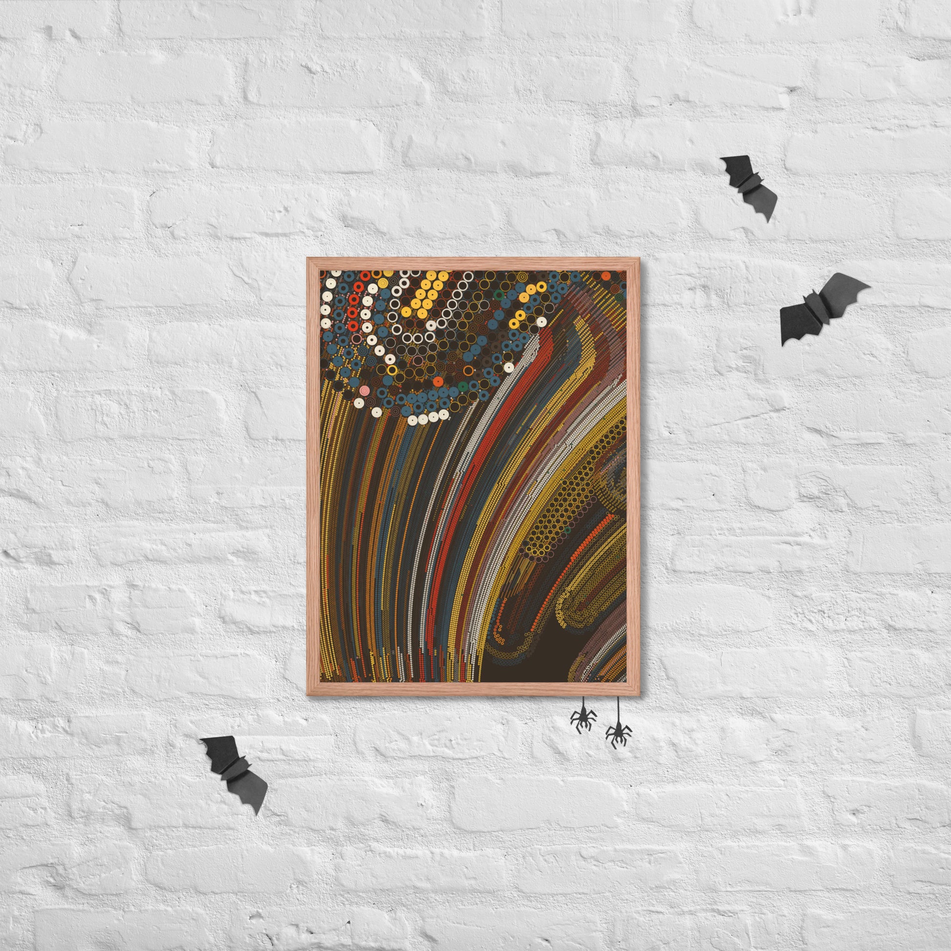 Upward - Framed poster - mudfm
