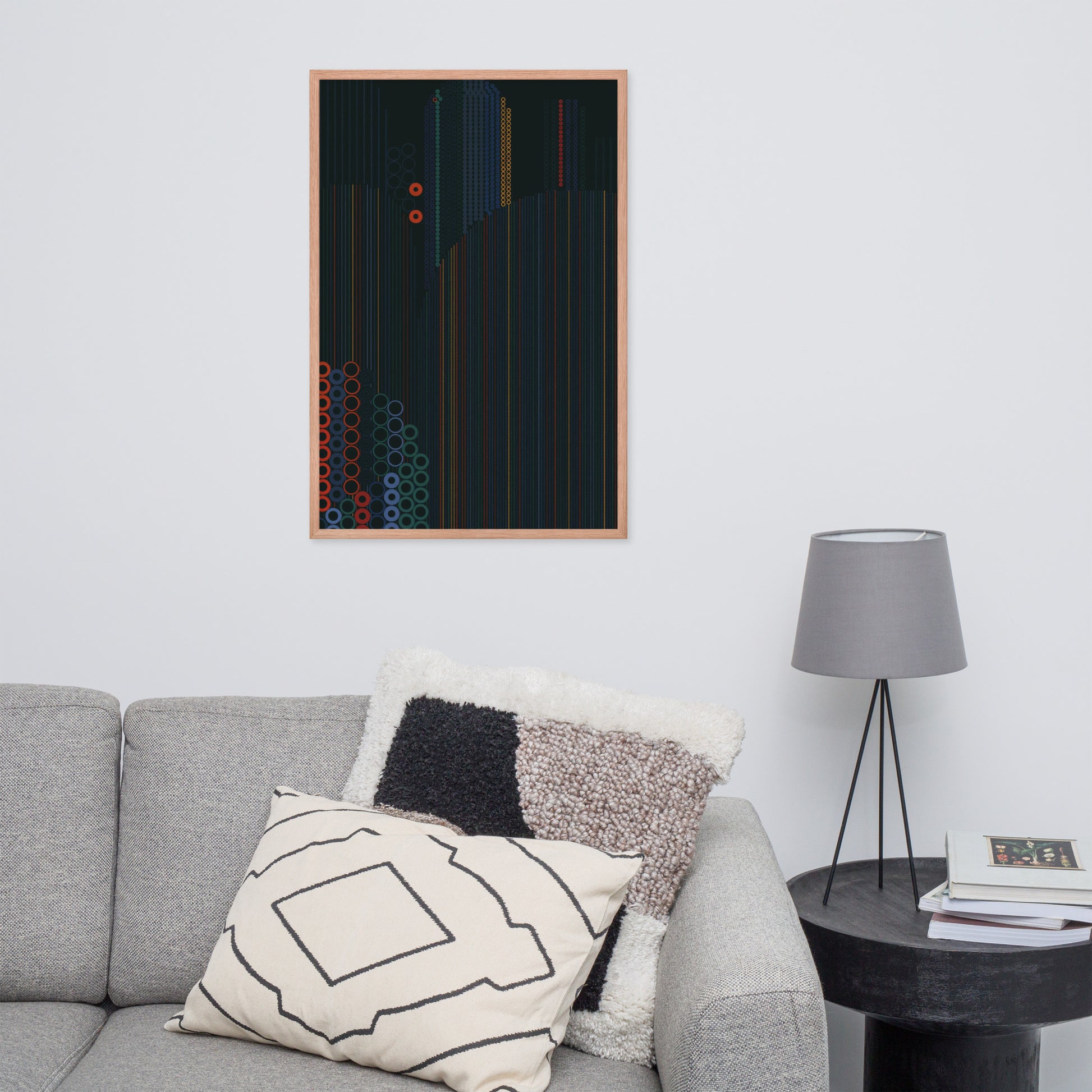 Cities - Framed poster - mudfm
