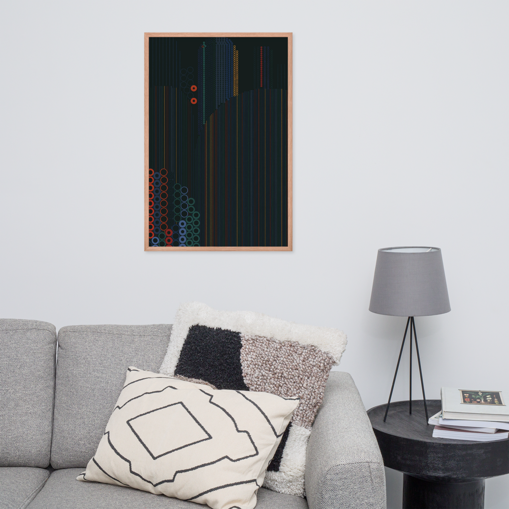 Cities - Framed poster - mudfm