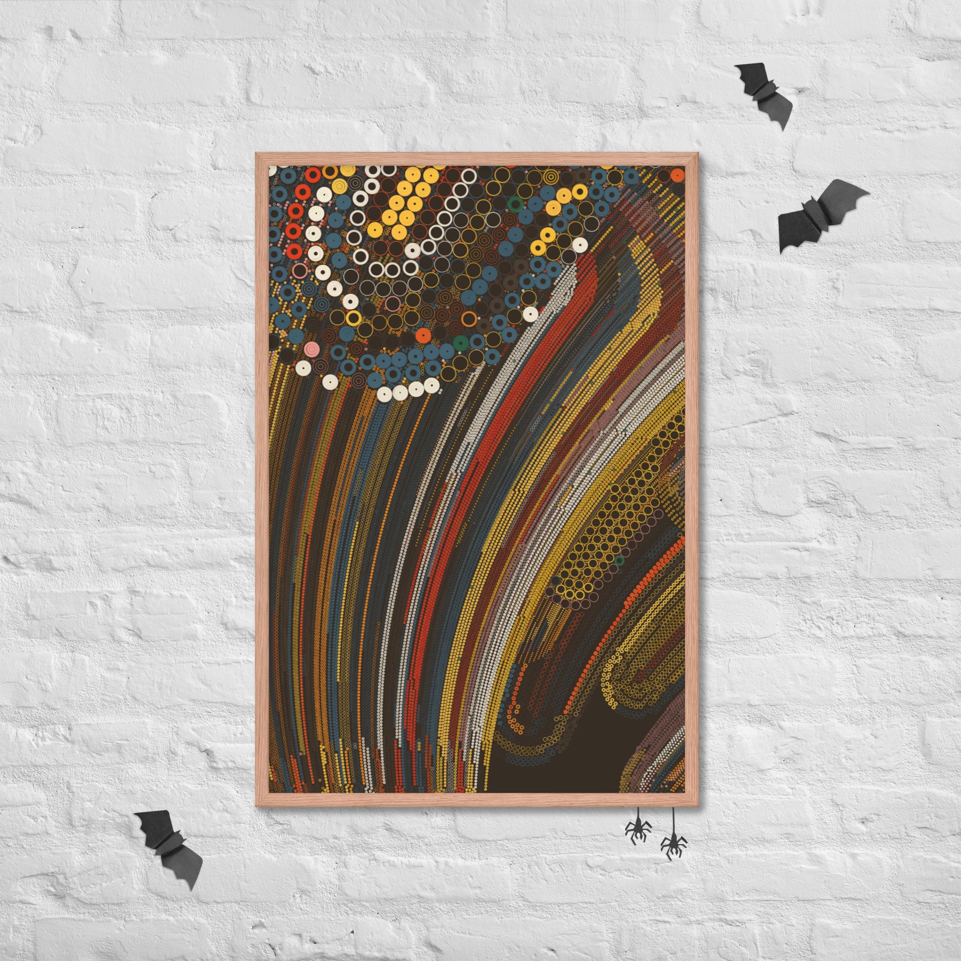 Upward - Framed poster - mudfm