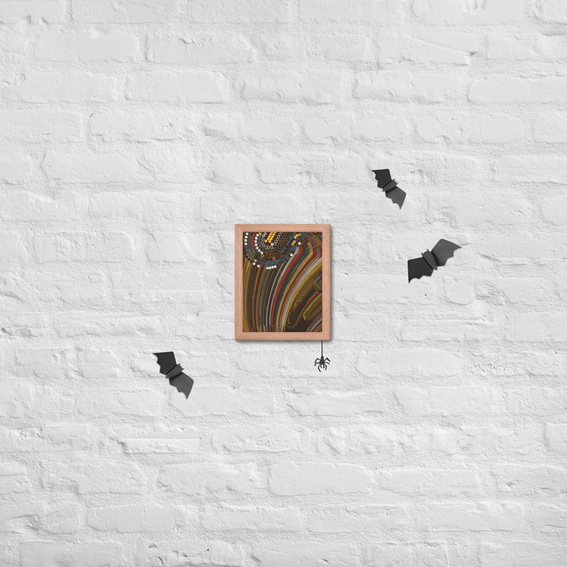Upward - Framed poster - mudfm
