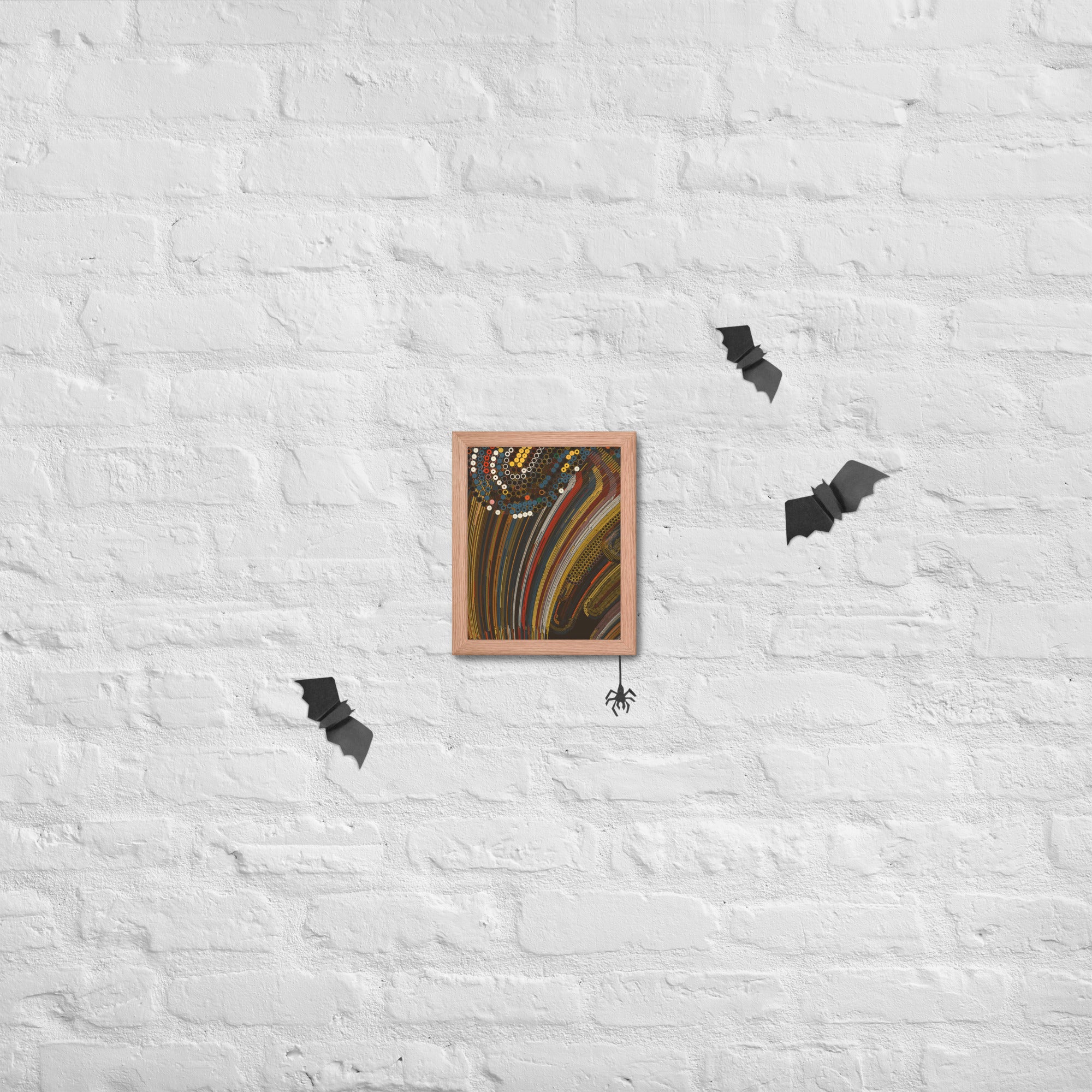 Upward - Framed poster - mudfm