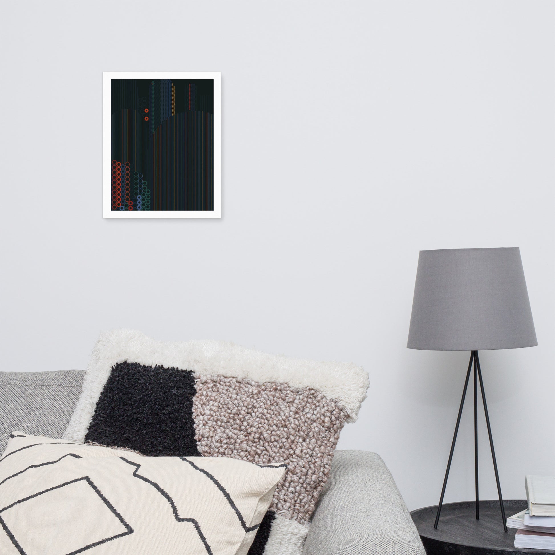 Cities - Framed poster - mudfm
