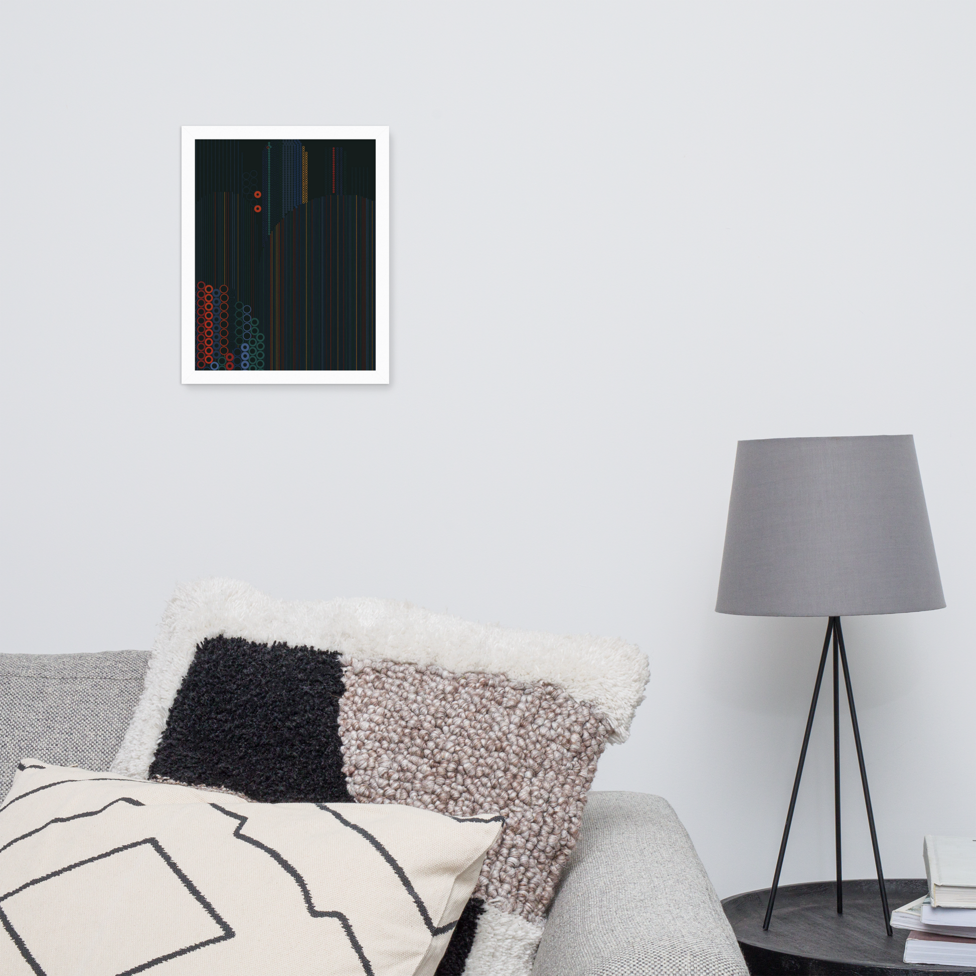 Cities - Framed poster - mudfm