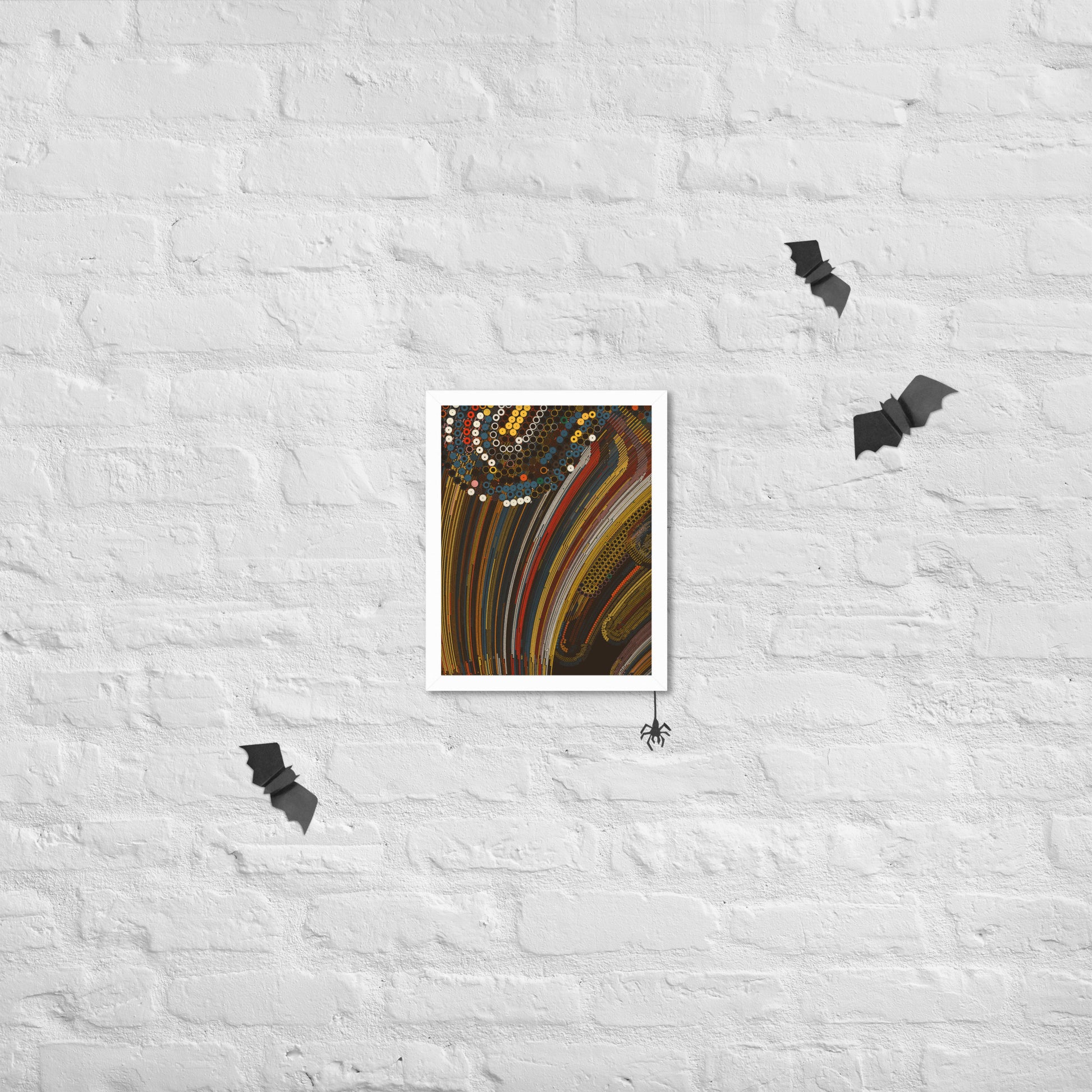 Upward - Framed poster - mudfm