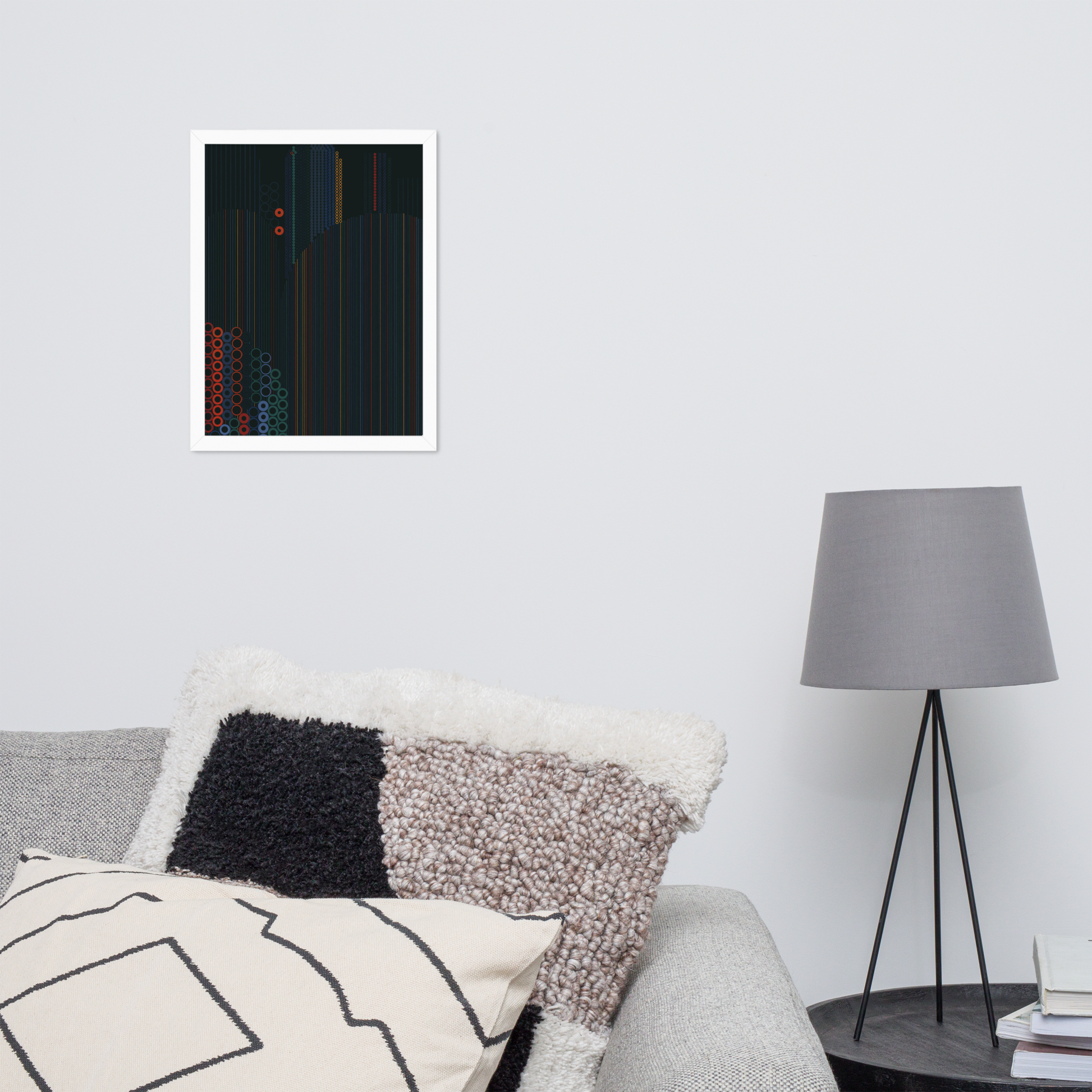 Cities - Framed poster - mudfm