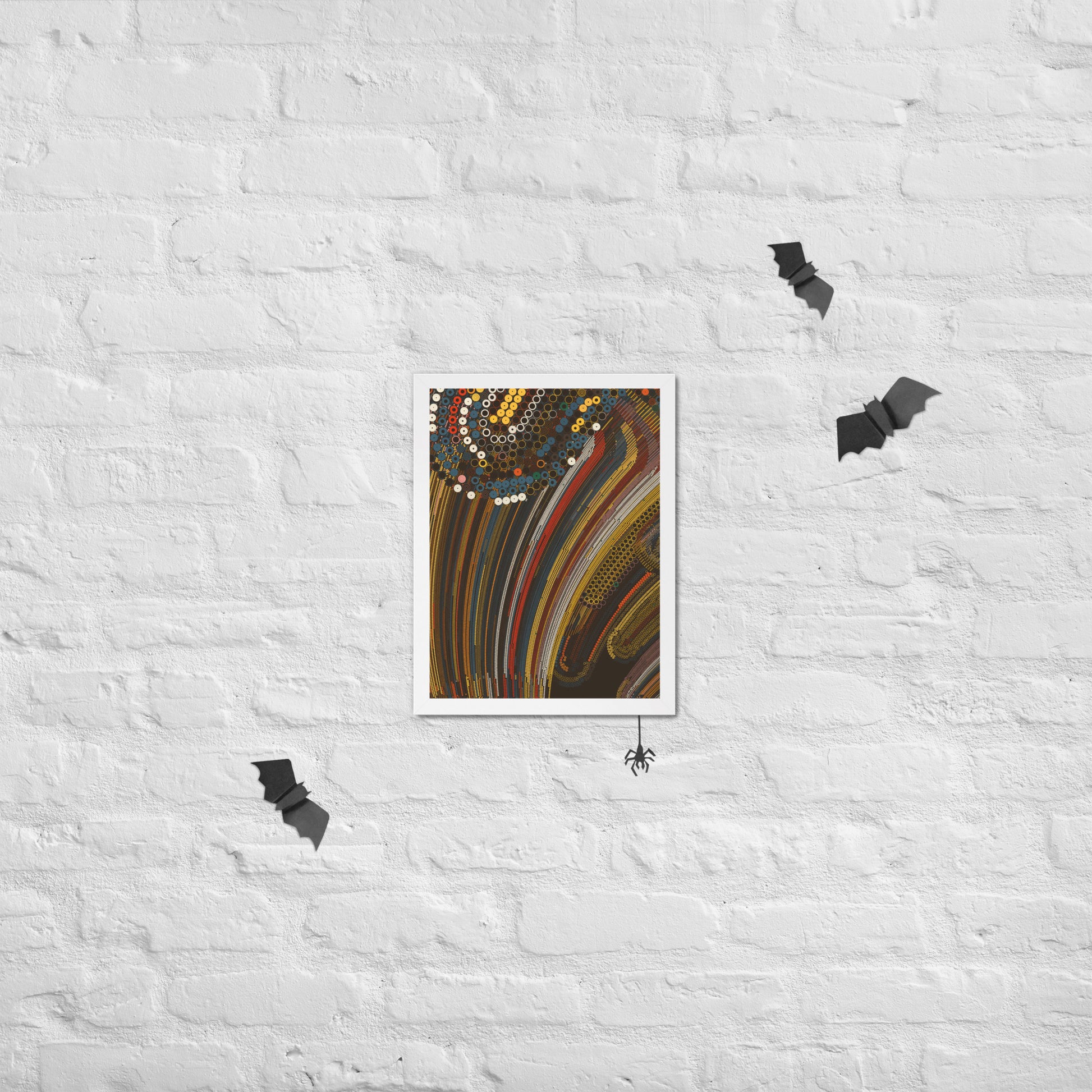 Upward - Framed poster - mudfm