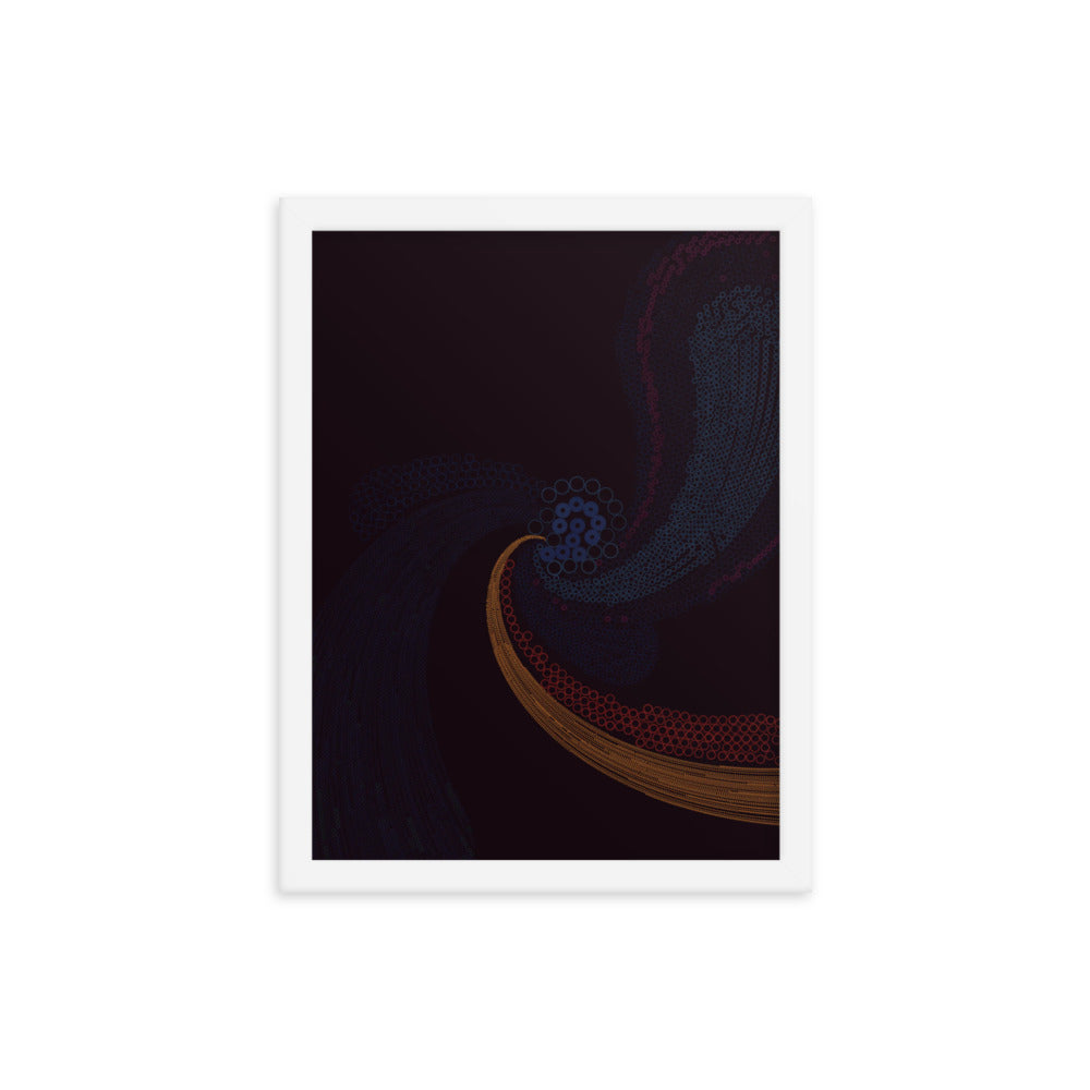 Come With - Framed poster - mudfm