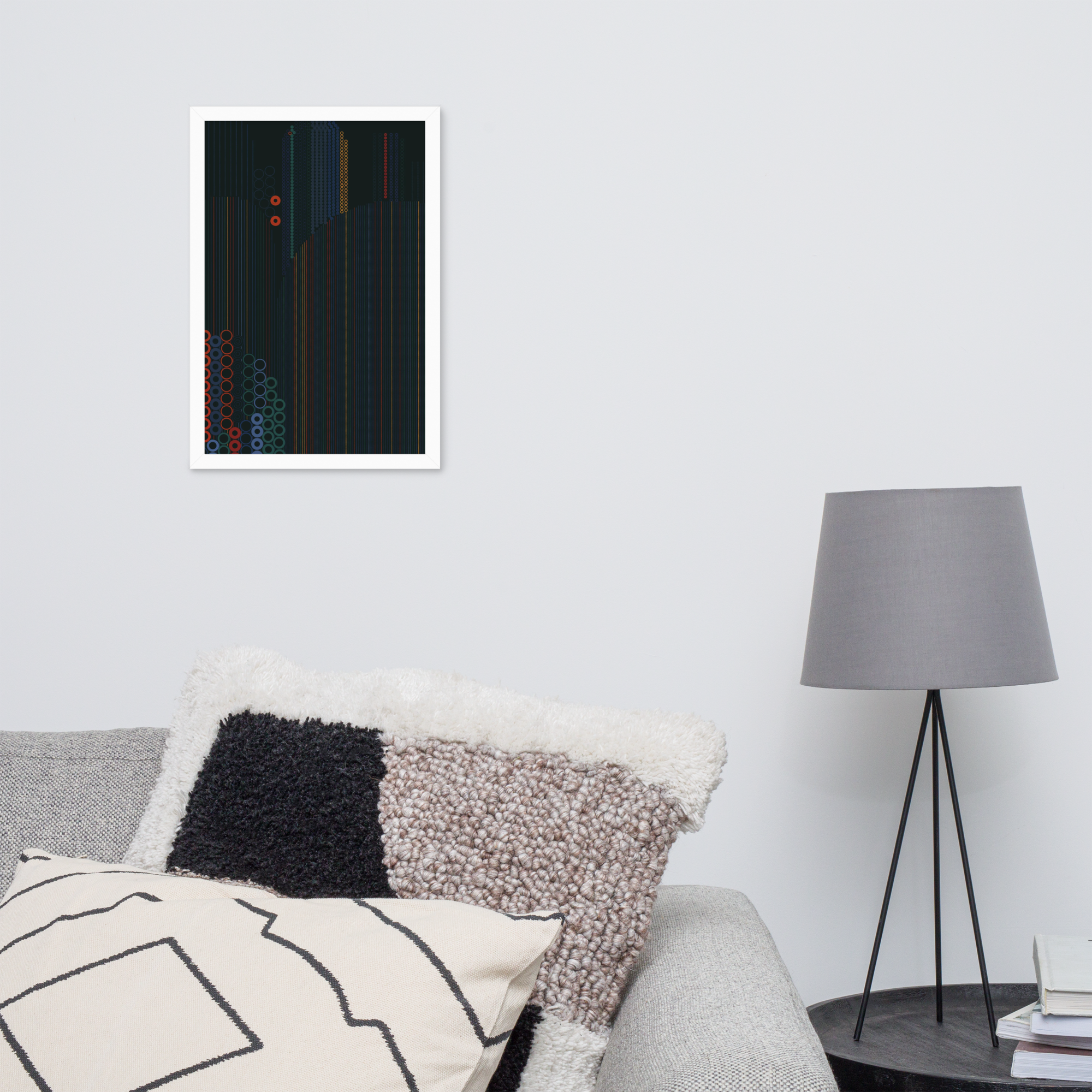 Cities - Framed poster - mudfm