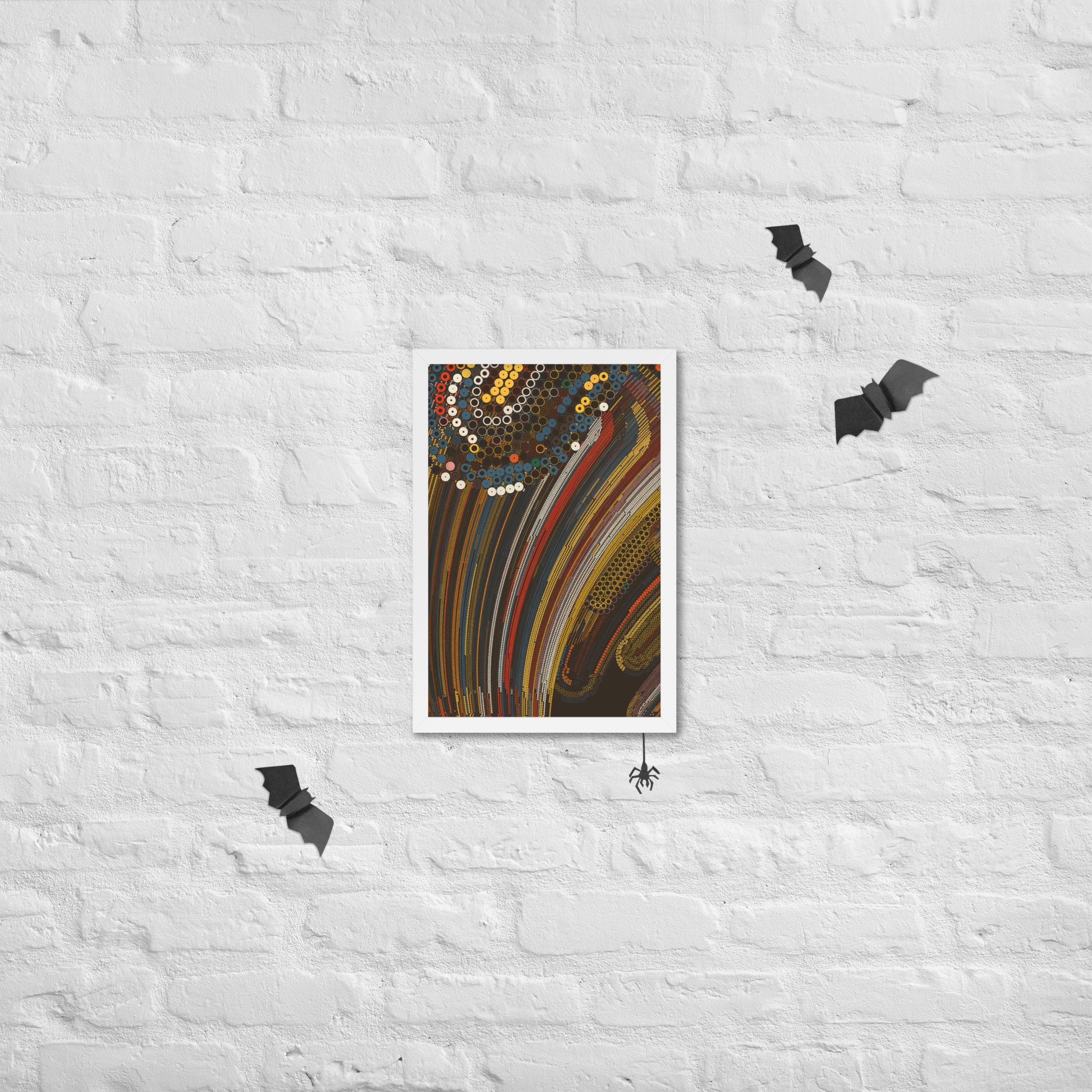 Upward - Framed poster - mudfm