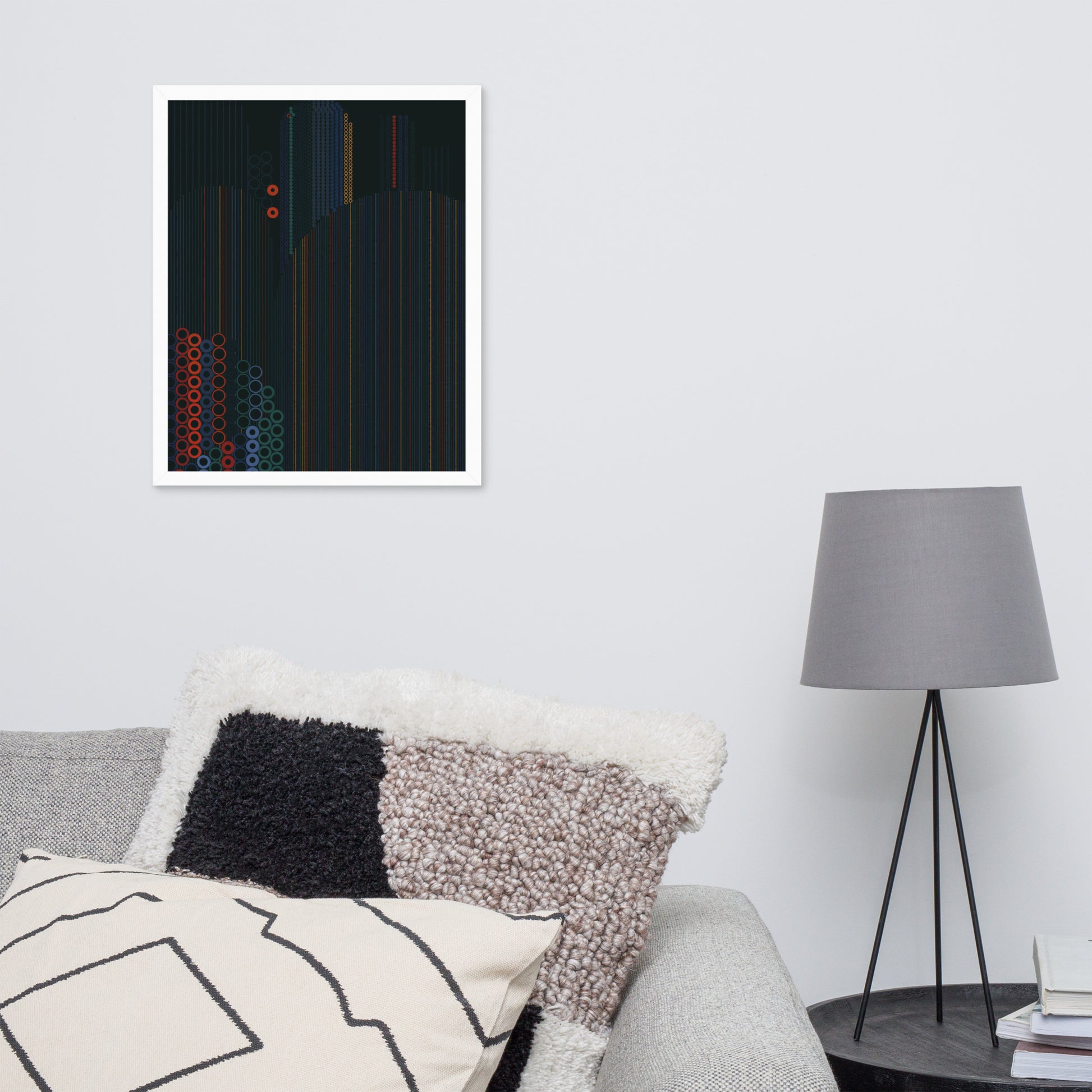 Cities - Framed poster - mudfm