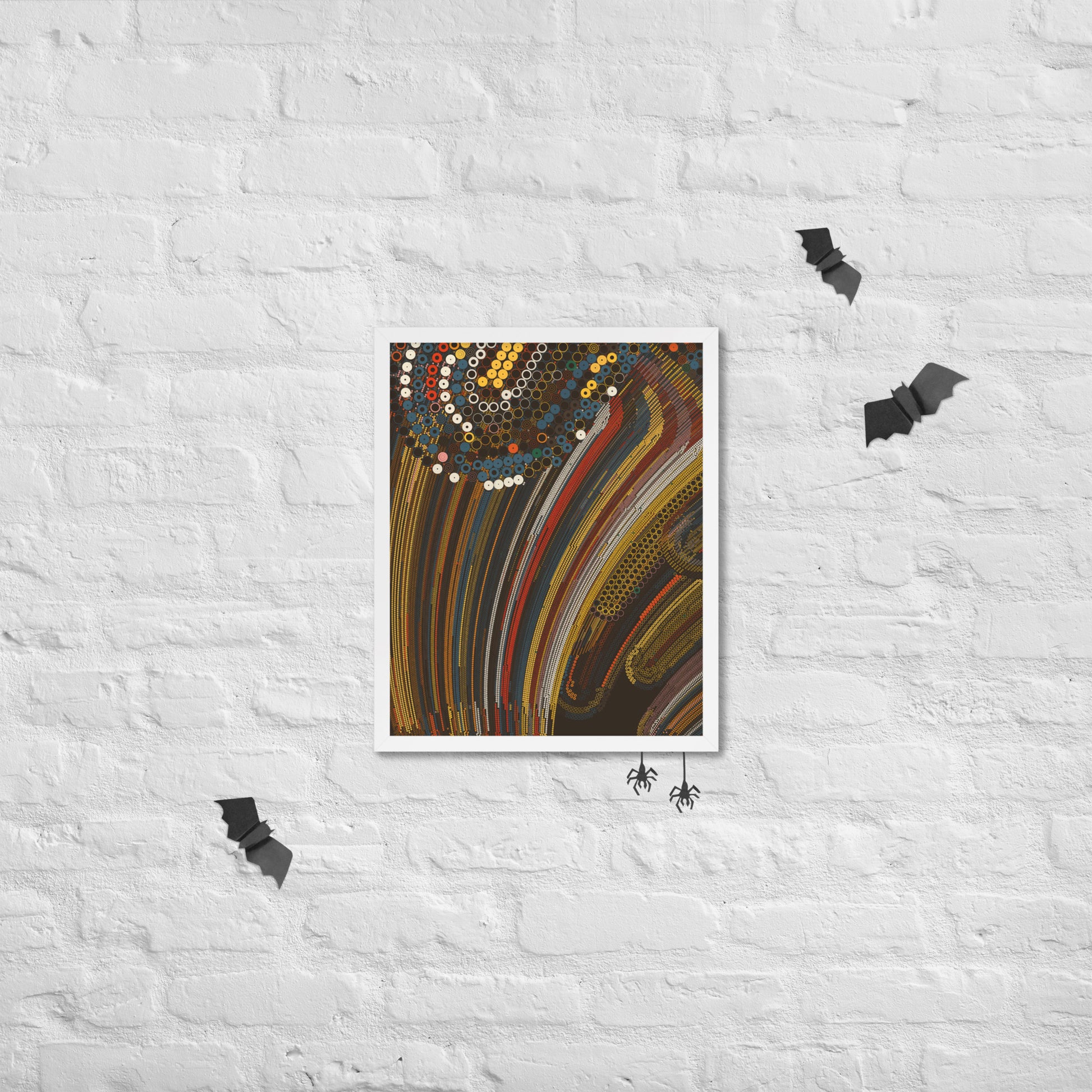 Upward - Framed poster - mudfm