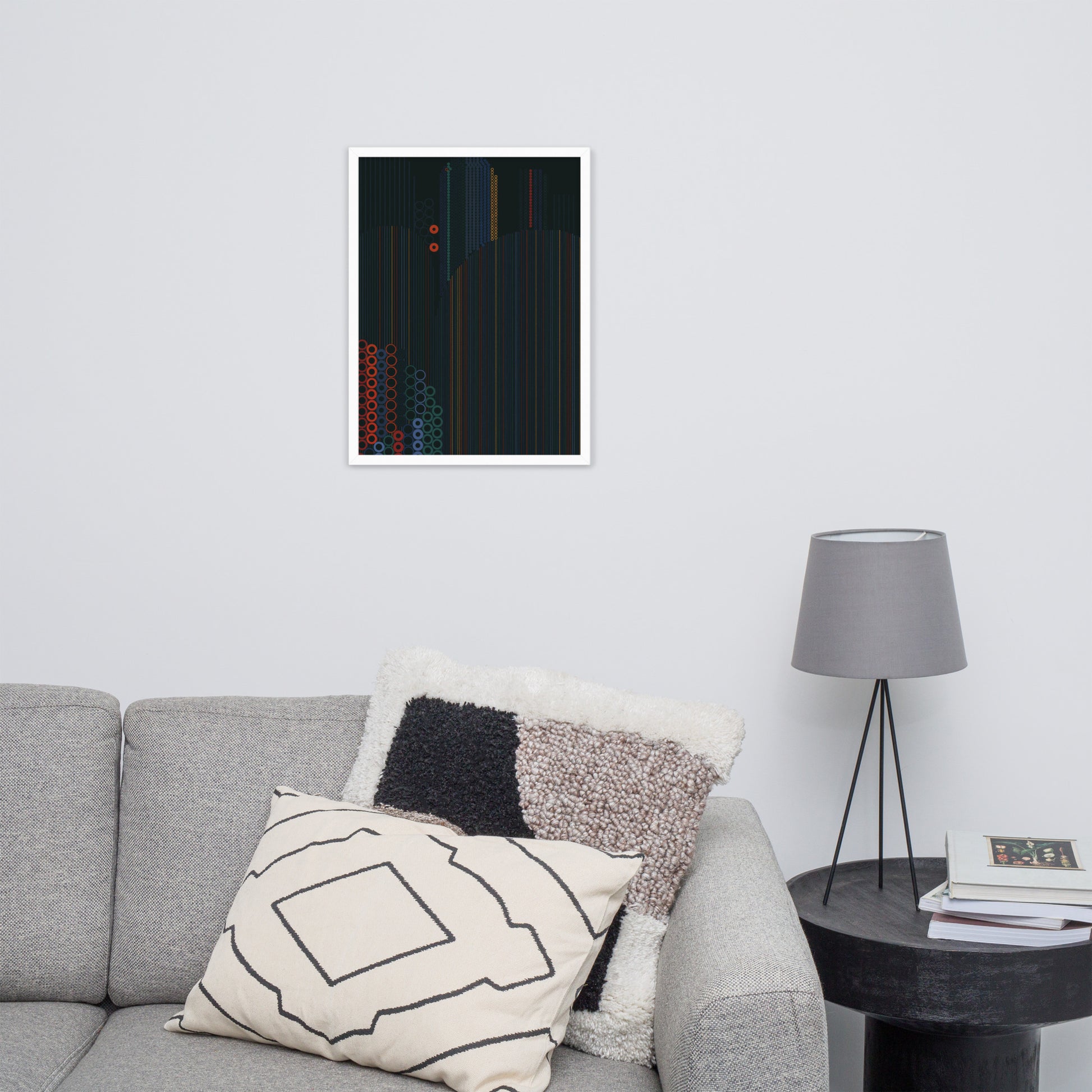 Cities - Framed poster - mudfm