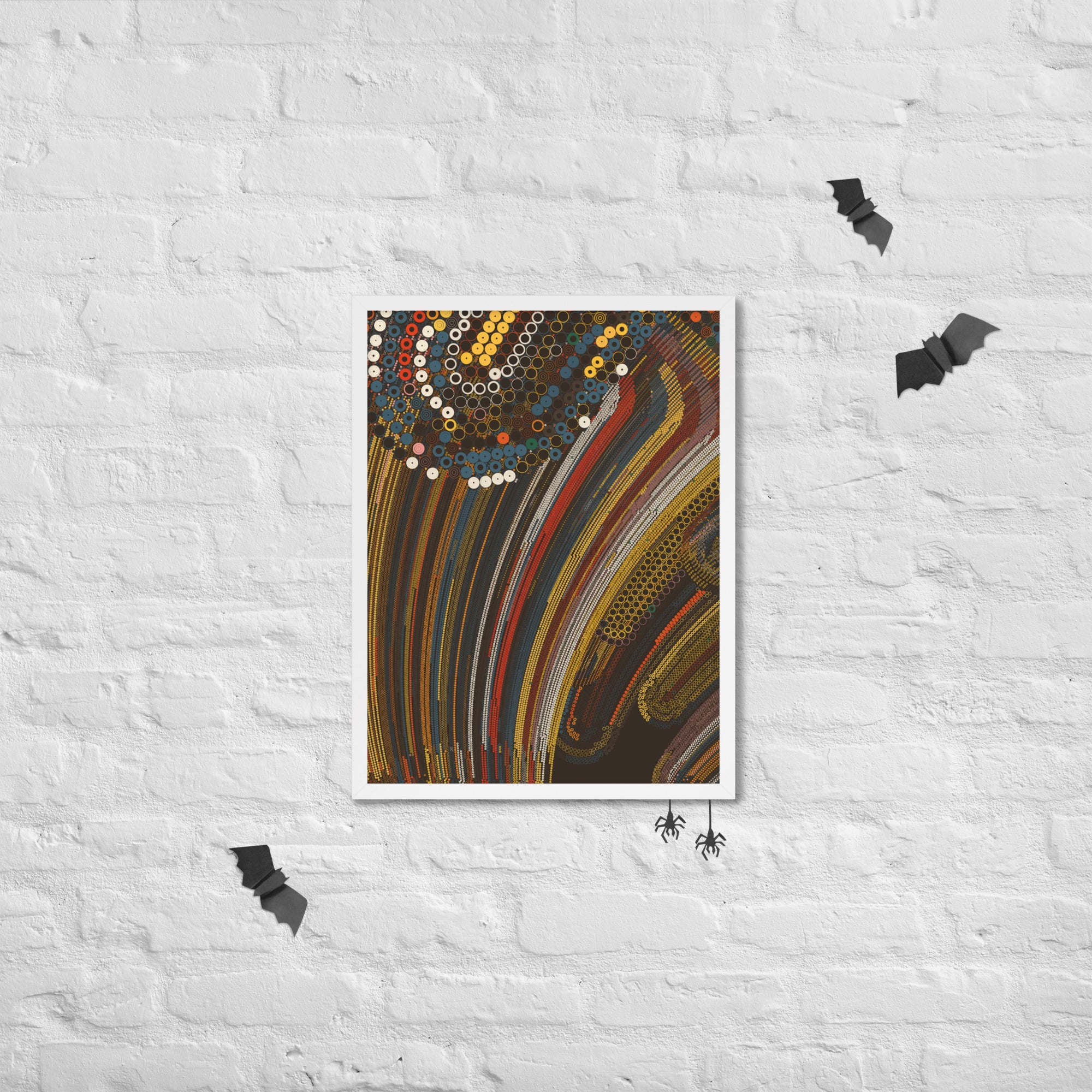 Upward - Framed poster - mudfm