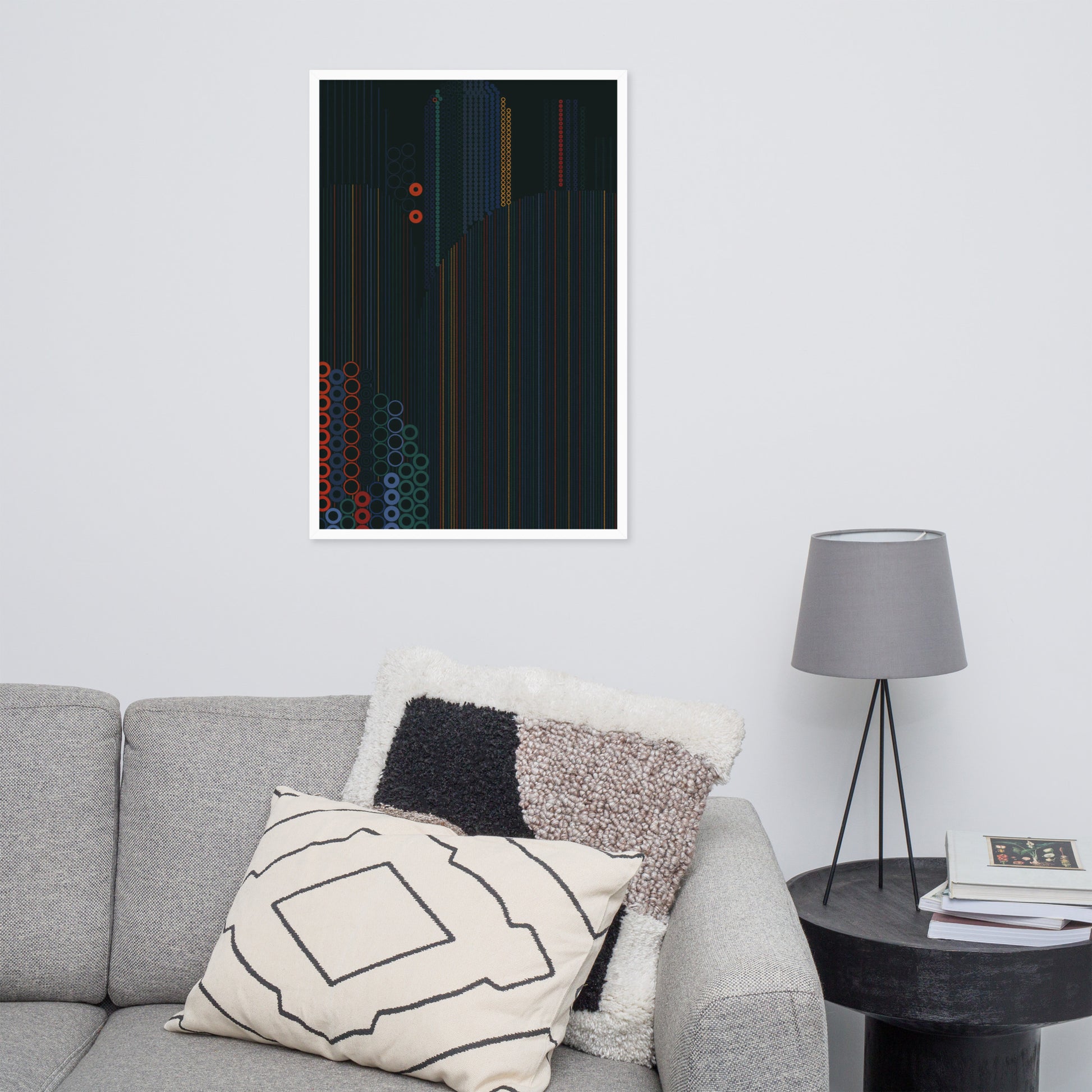 Cities - Framed poster - mudfm