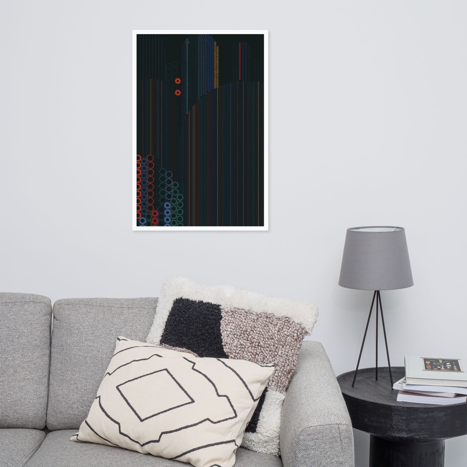 Cities - Framed poster - mudfm