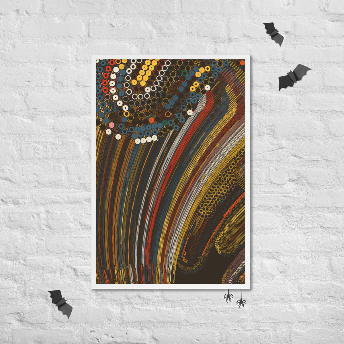Upward - Framed poster - mudfm