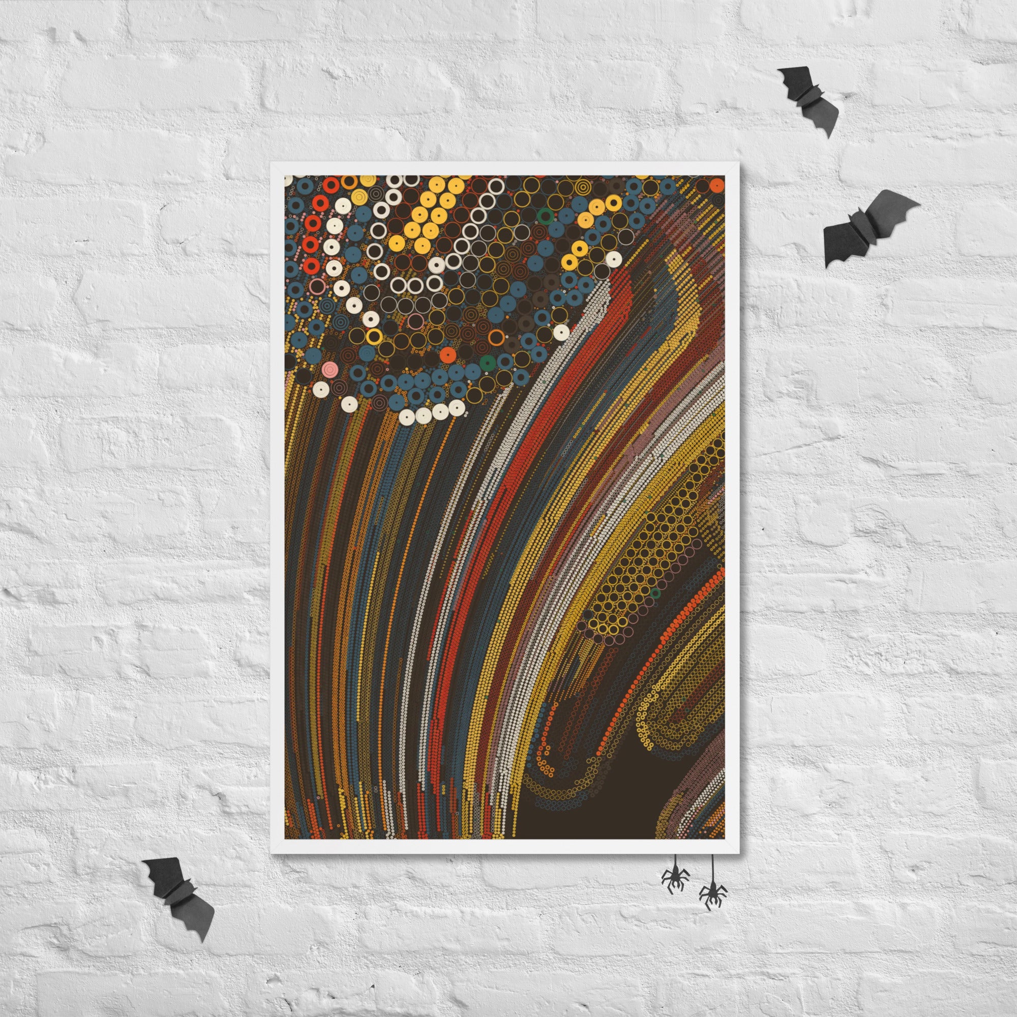 Upward - Framed poster - mudfm