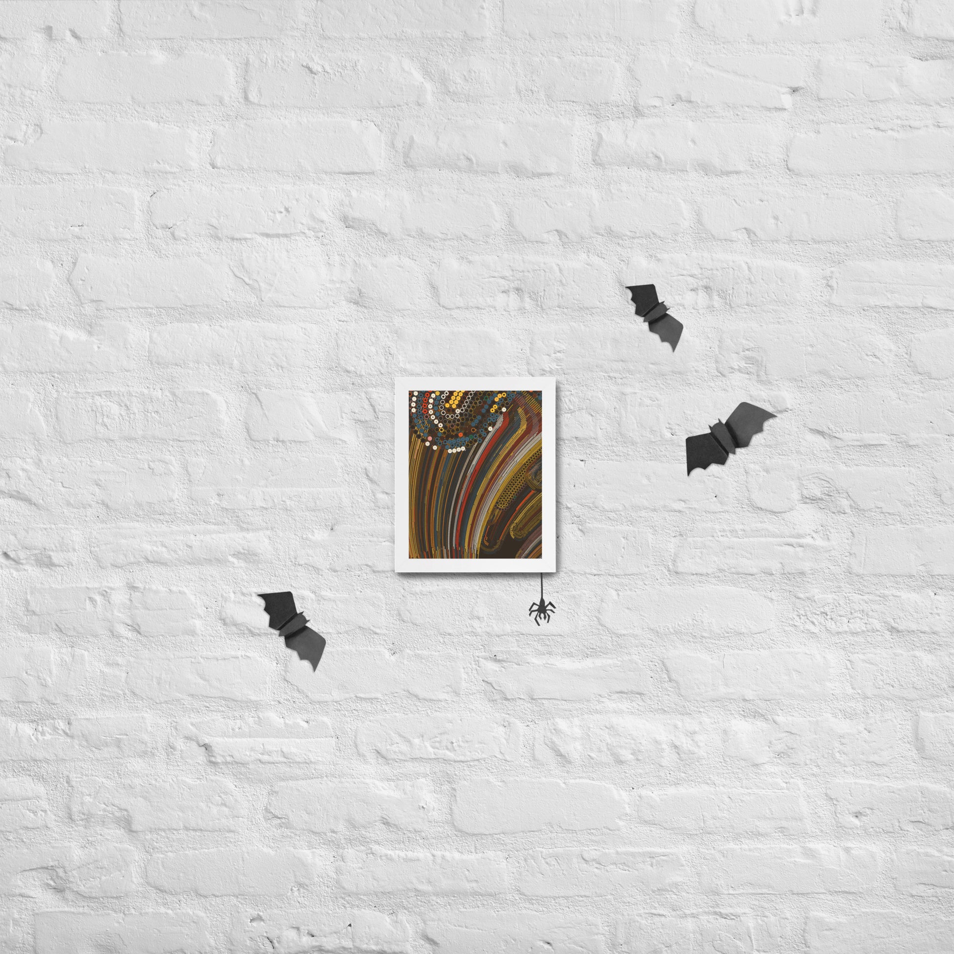 Upward - Framed poster - mudfm
