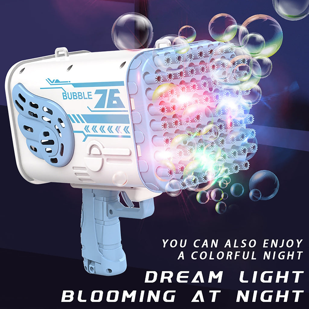 Bubble Machine with Lights - mudfm