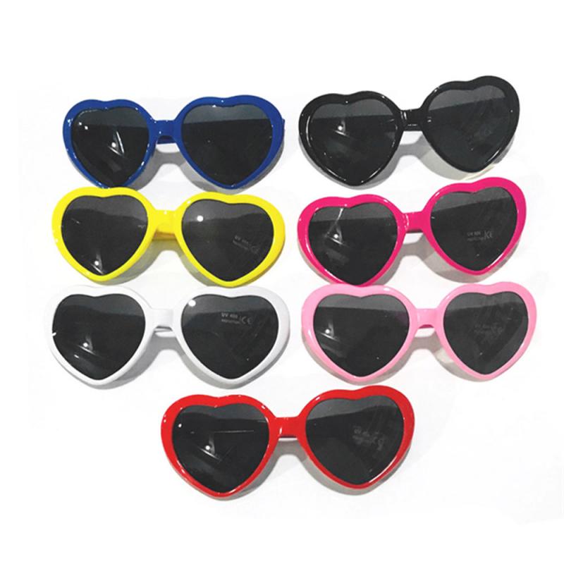 Heart Shape Sunglasses with Heart Shapes - mudfm
