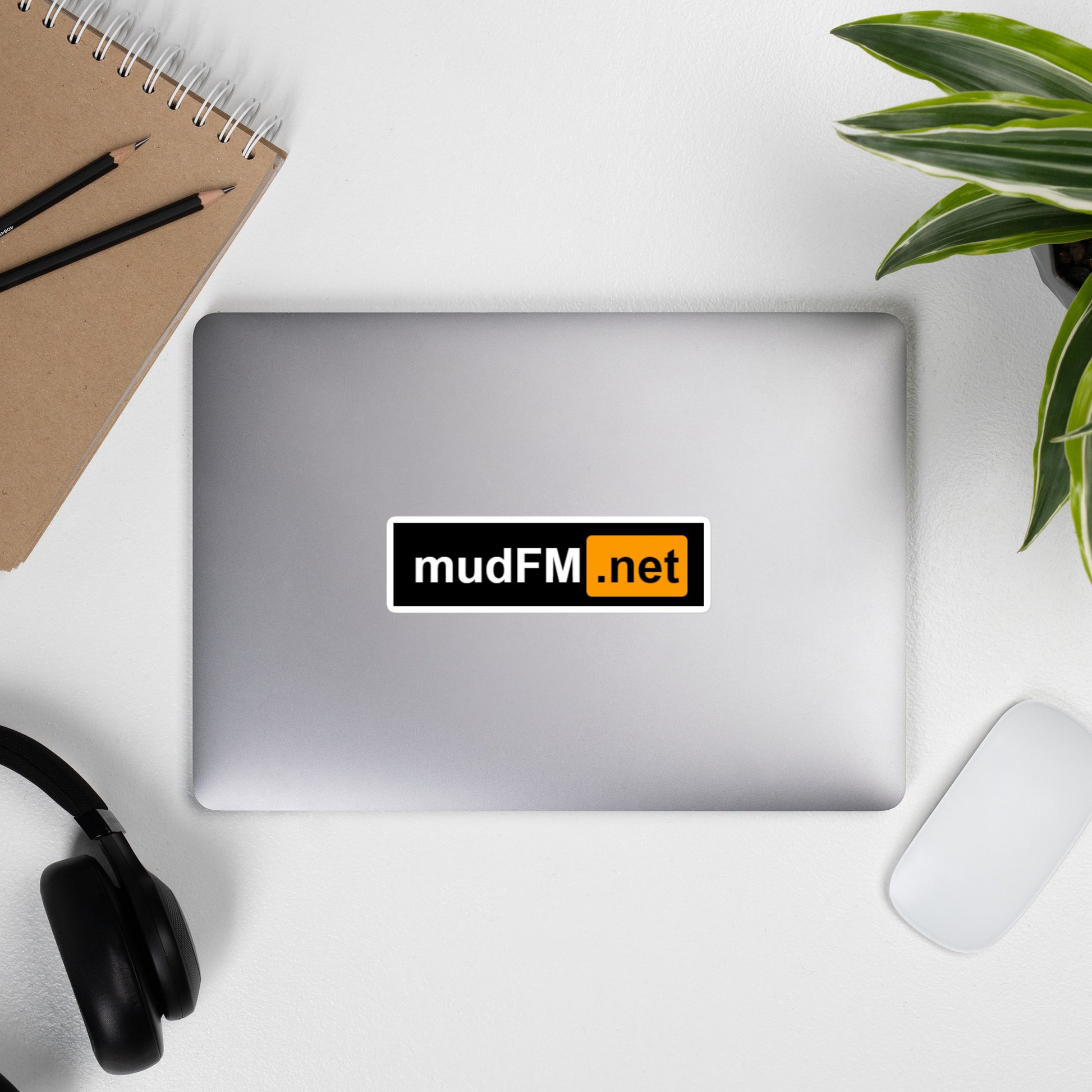 mudfm.net/ Logo - Bubble-free stickers - mudfm