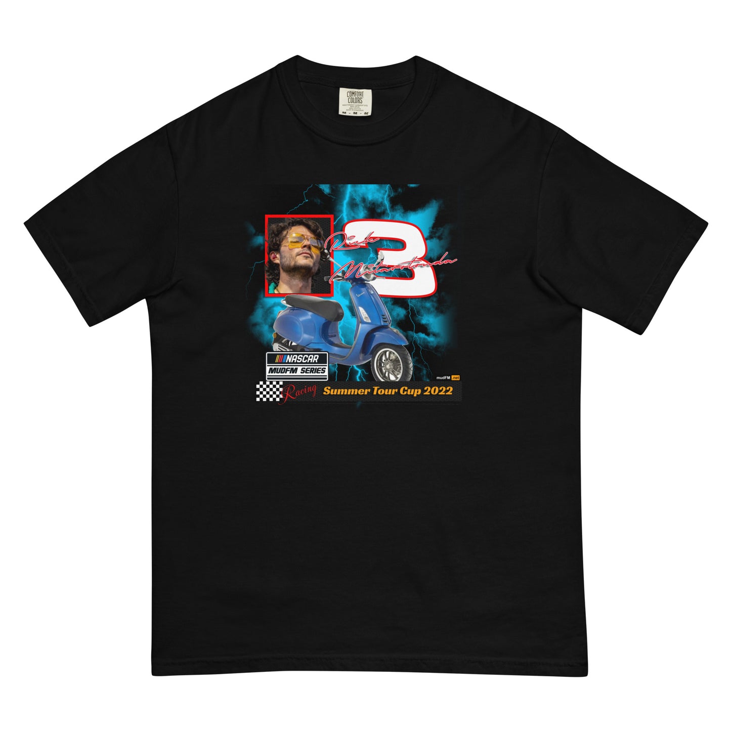 Racin' Rick - Men’s garment-dyed heavyweight t-shirt - mudfm