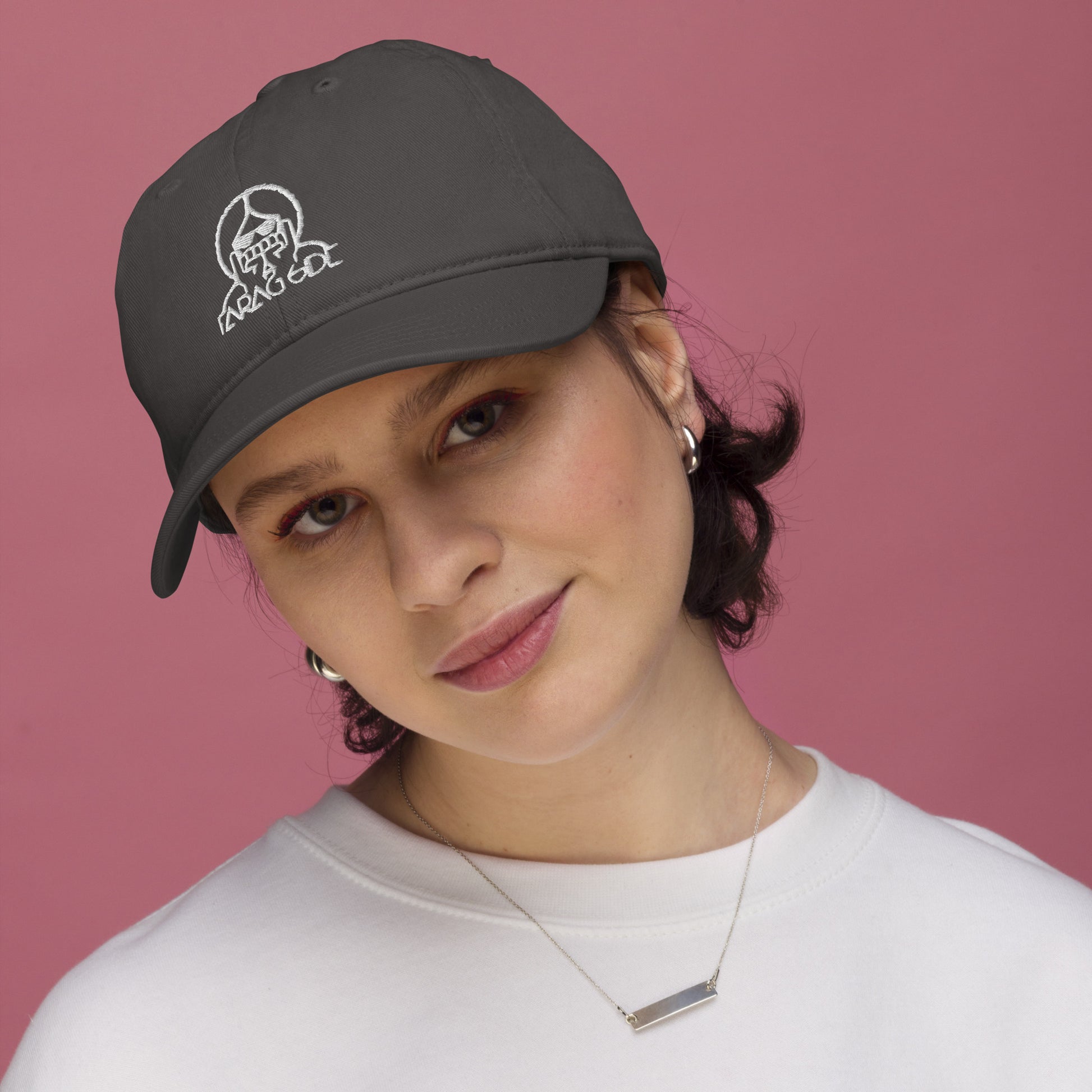 Farag Side - Organic dad hat - mudfm